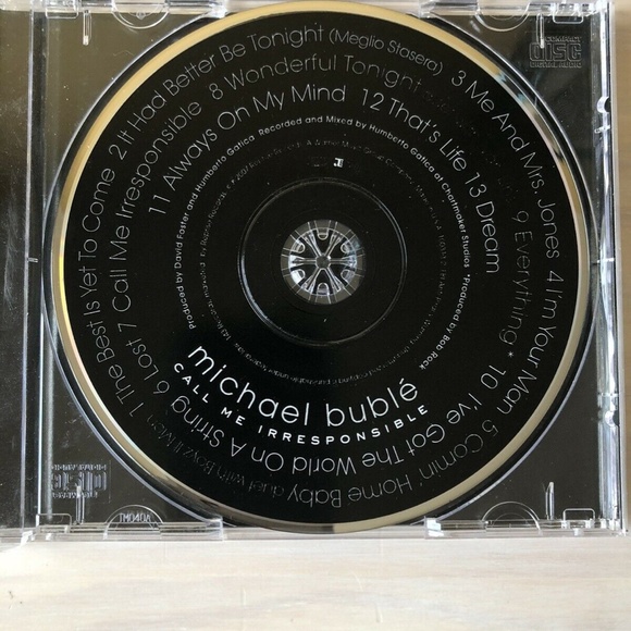 Usher Confessions & Michael Buble Call Me Irresponsible Music CDs - Picture 4 of 6